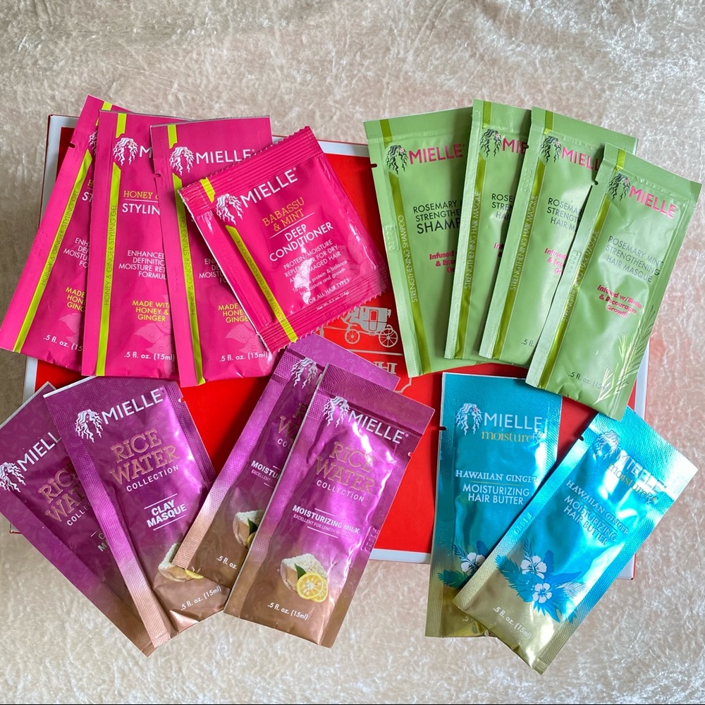 SOLD!⭐️😍💆🏾‍♀️ Mielle Organics Samples!🤩